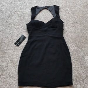 New Bebe backless cocktail dress.